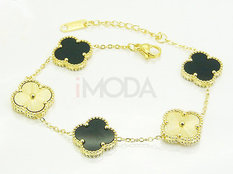 Trendy oceľový náramok s príveskom-307228-35