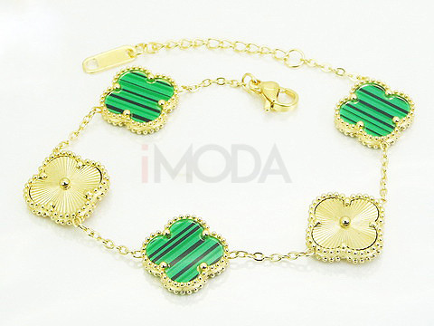 Trendy oceľový náramok s príveskom-307225-34