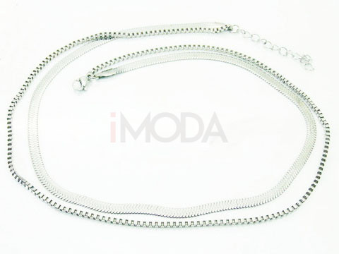 Dámsky oceľový náhrdelník-266012-311