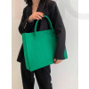 Zelená shopper taška 