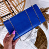 Modrá  elegantná kabelka