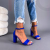 Modré sandále