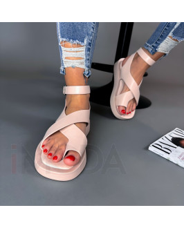 Béžové  sandále