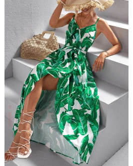 Zelené letné šaty 