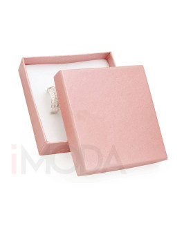 Ružová darčeková papierová krabička