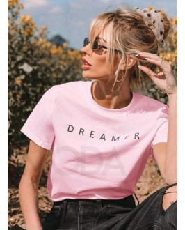 Ružové tričko DREAMER