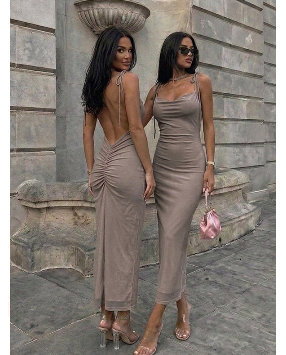 Sivé SUMMER šaty-329573-20