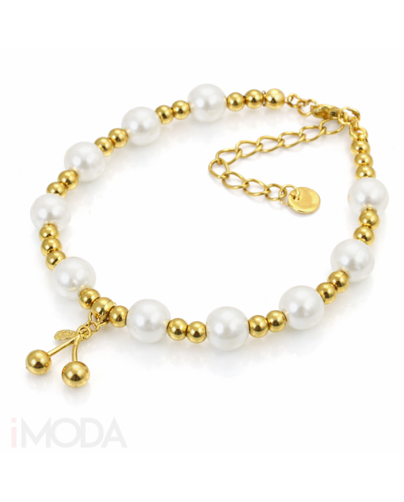 Dámsky perlový náramoks príveskom-321942-20