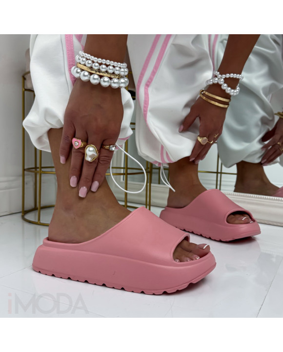 Ružové gumené šľapky-327402-20