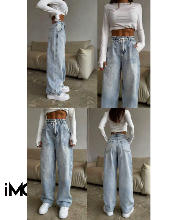 Svetlomodré široké rifle-327327-20