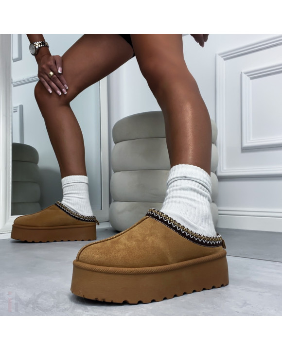 Camelová nasúvacia obuv-308804-20