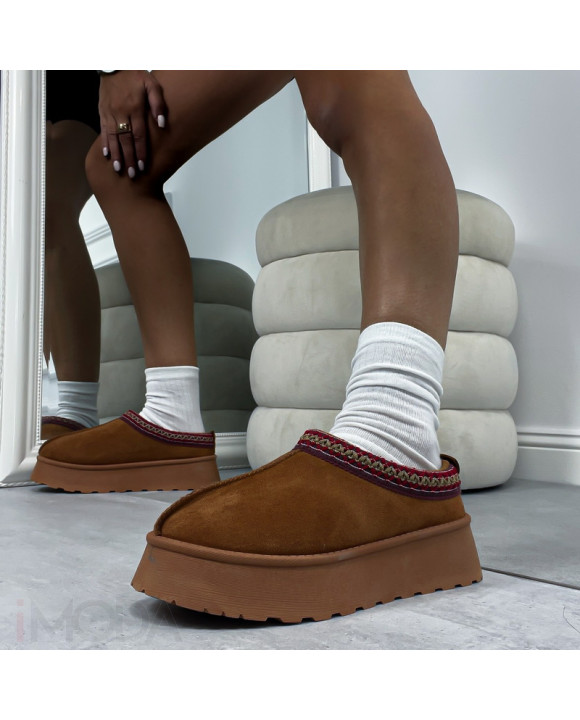 Camelová nasúvacia obuv-311464-20