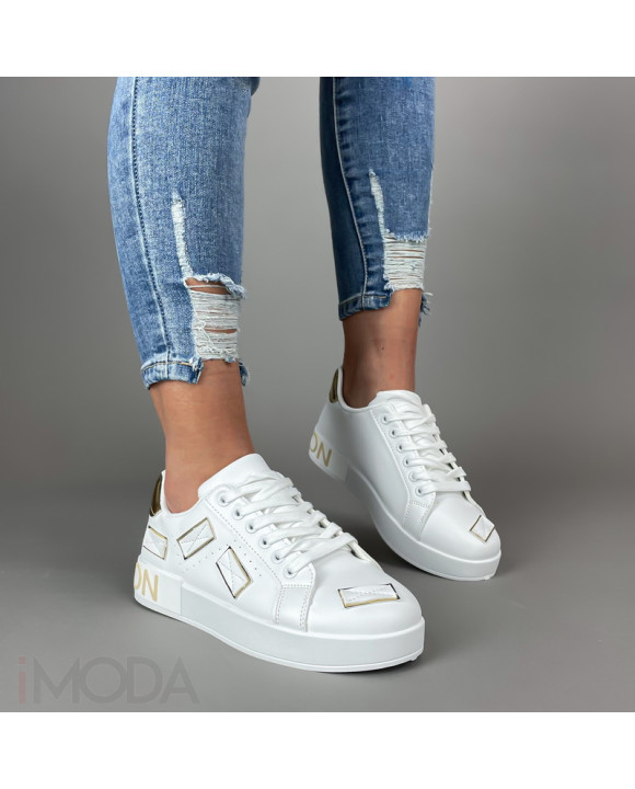 Bielo-zlaté tenisky-303166-20