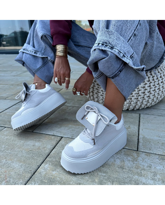 Béžovo-sivé tenisky-321074-20