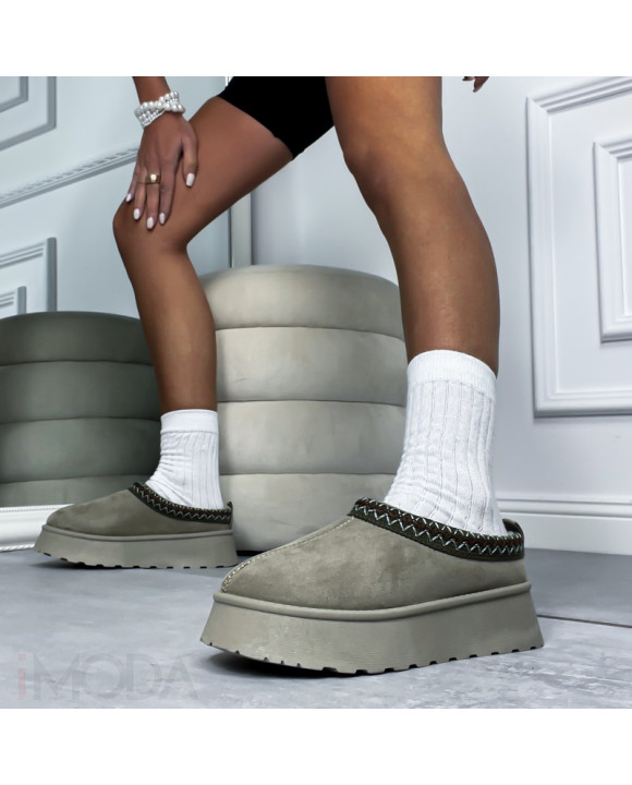 Zelená nasúvacia obuv-311927-20