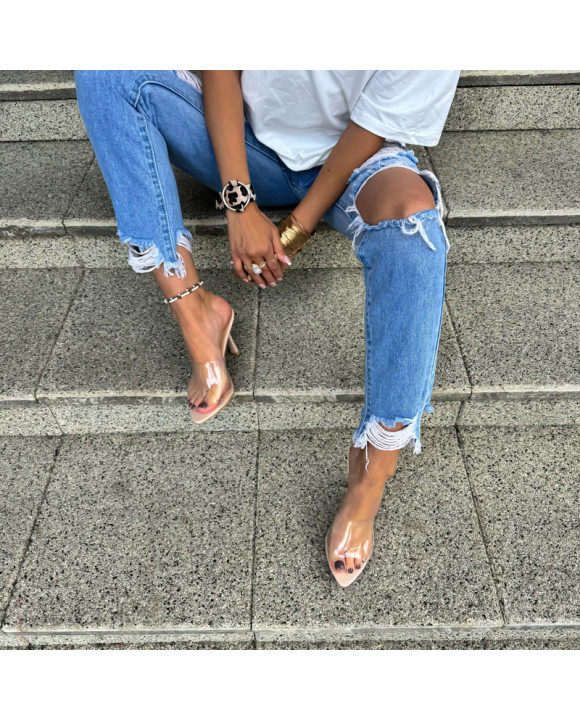 Transparentné sandále-317906-20