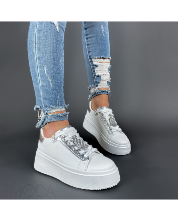 Bielo-strieborné tenisky-299860-20