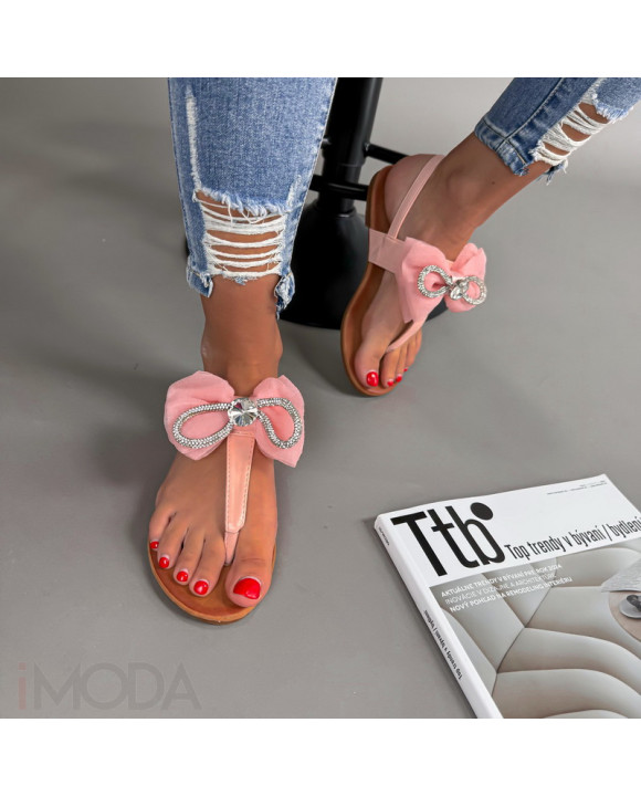 Svetloružové sandále-304208-20