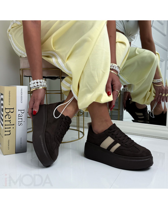 Tmavohnedé tenisky-326830-20