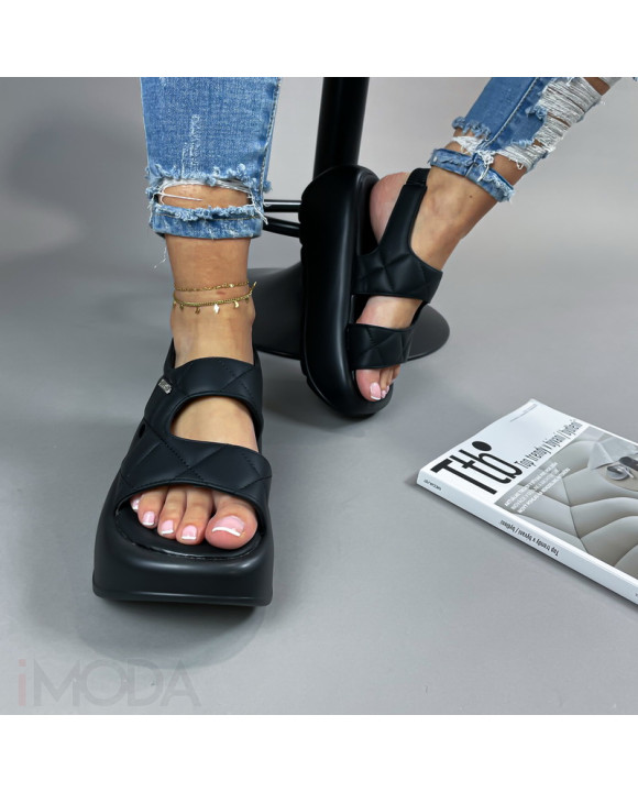 Čierne sandále-305637-20