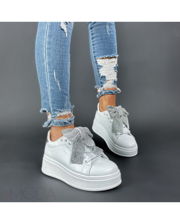 Biele tenisky s mašľou-298744-20