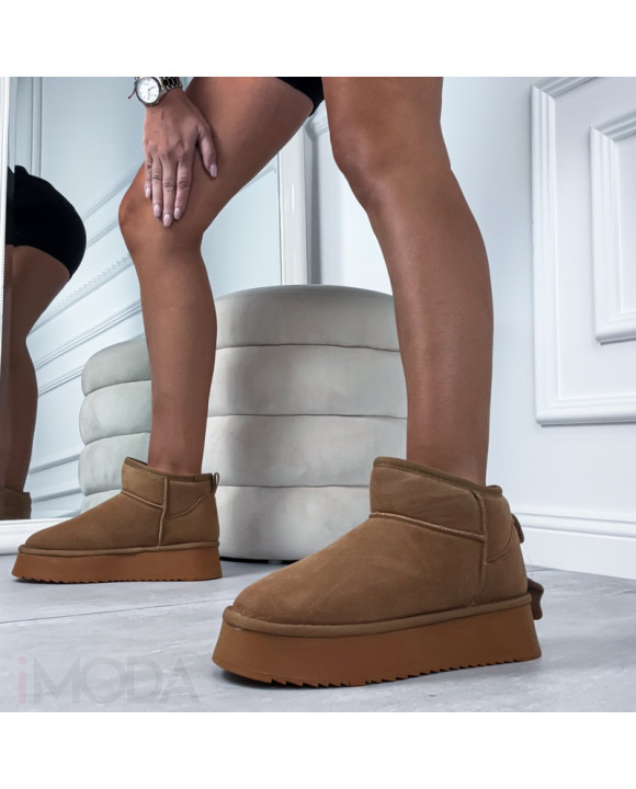 Snehule z brúsenej kože-322905-20