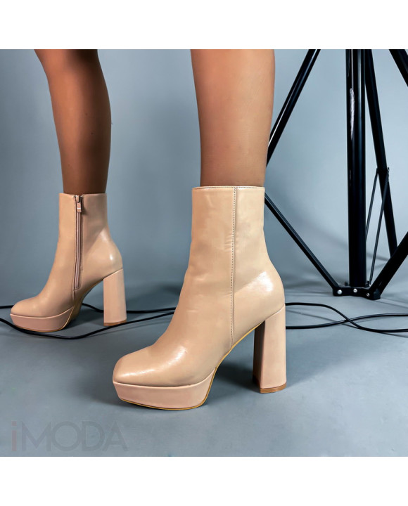 Béžové kotníkové čižmy-276394-20