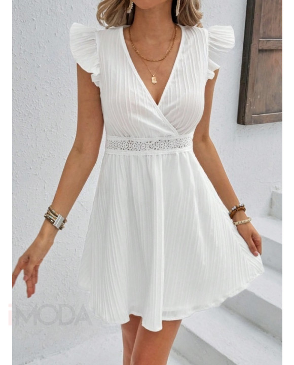 Biele krátke šaty-304103-20