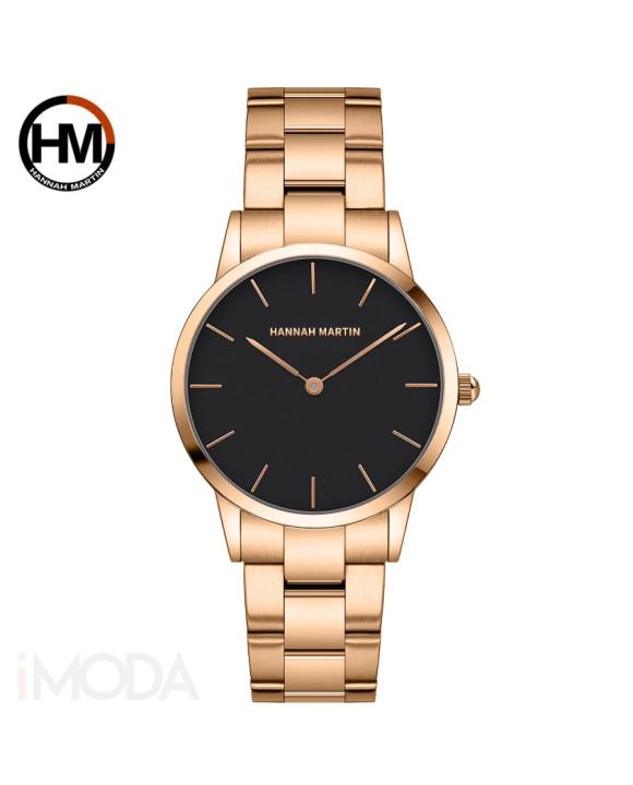 Dámske kovové hodinky pozlátené rose-311512-20