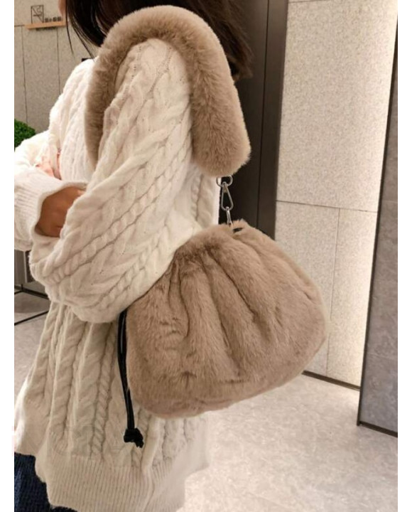 Beige bear bag-293379-20