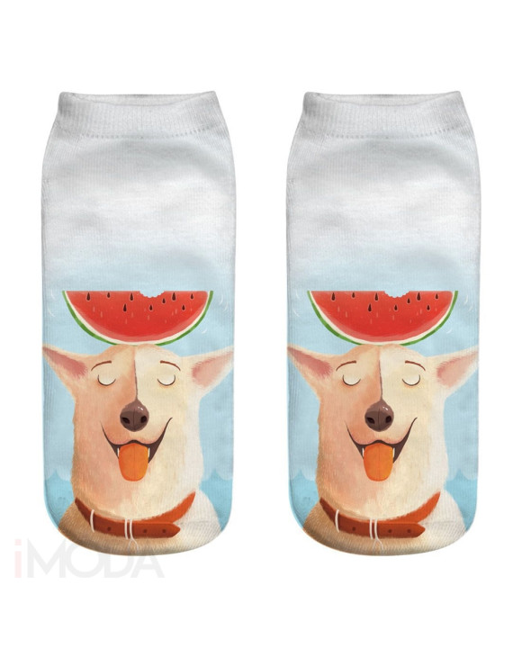 Ponožky Pes s melónom-182189-20