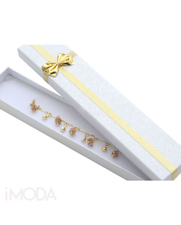 Biela papierová krabička s mašľou-278223-20