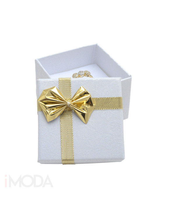 Biela papierová darčeková krabička s mašľou-278233-20