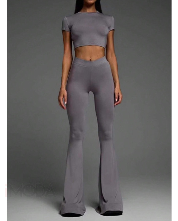 Fialový nohavicový komplet-305184-20