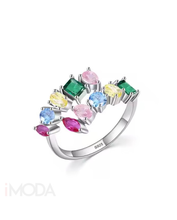 Nastaviteľný strieborný prsteň Essence-320848-20