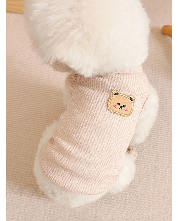 Béžový top pre psa-275936-20