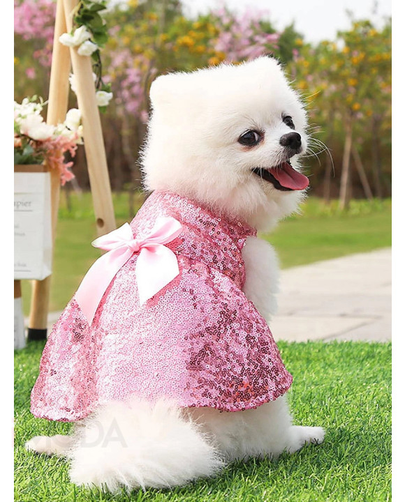 Ružové šaty pre psa-275927-20