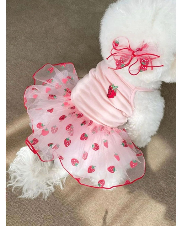 Ružové šaty pre psa-275894-20
