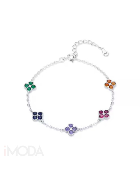 Farebný strieborný náramok Essence-320864-20