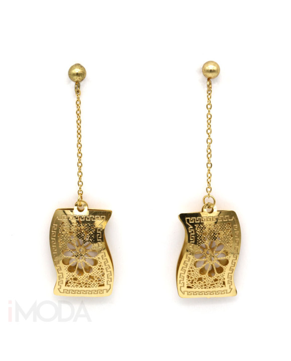 Dámske pozlátené náušnice-195615-20