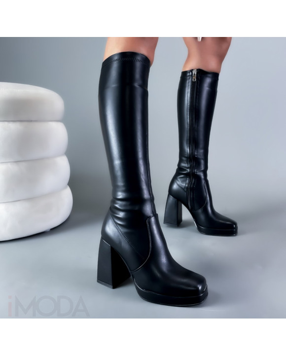 Čierne vysoké čižmy-289888-20