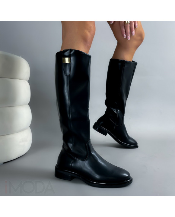 Čierne vysoké čižmy-313029-20