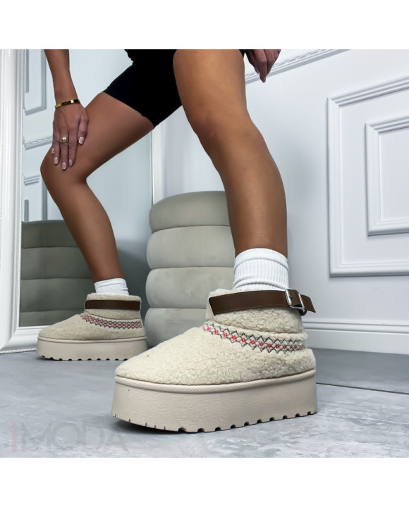 Béžové TEDDY snehule-312713-20