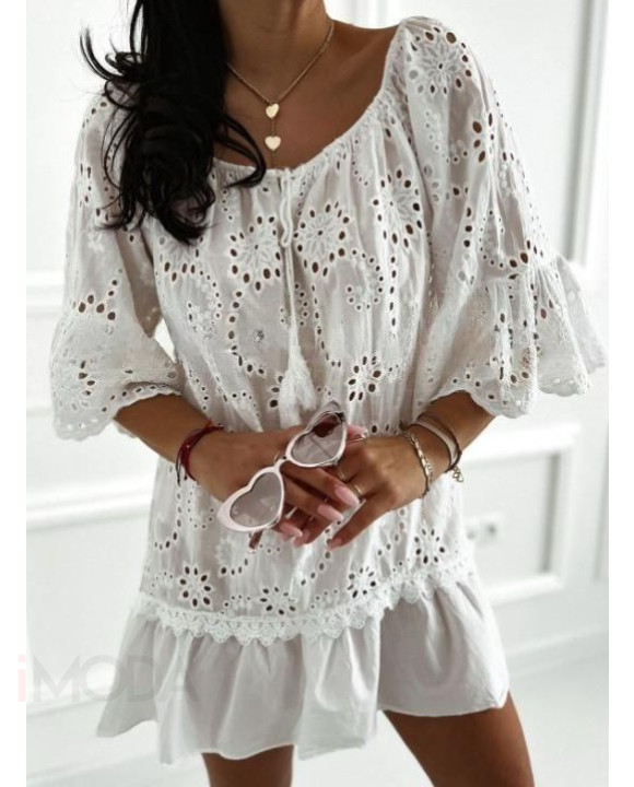 Biele madeirové šaty-301366-20
