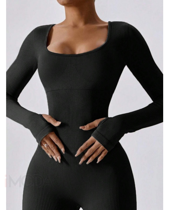 Čierny vrúbkovaný overal-312251-20