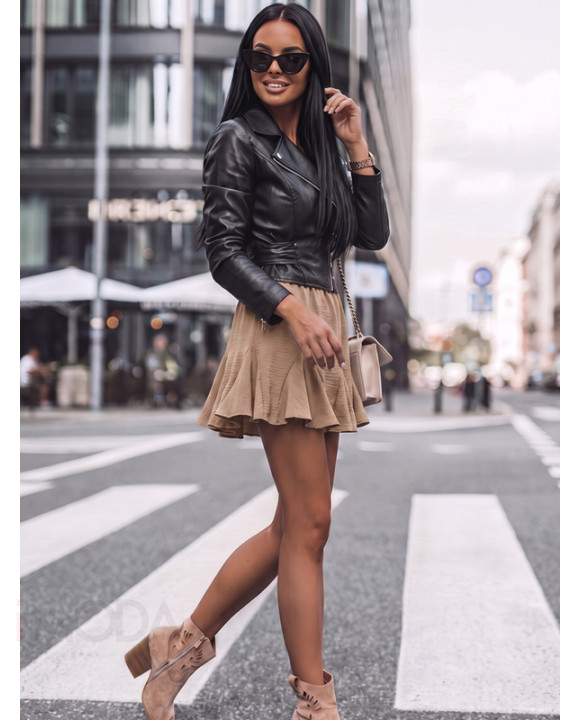 Béžová sukňa STYLE-329857-20