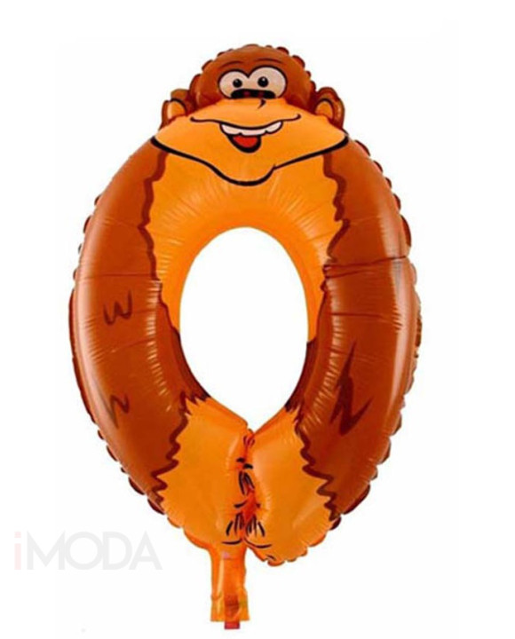 Detský balón 0 opička-210651-20