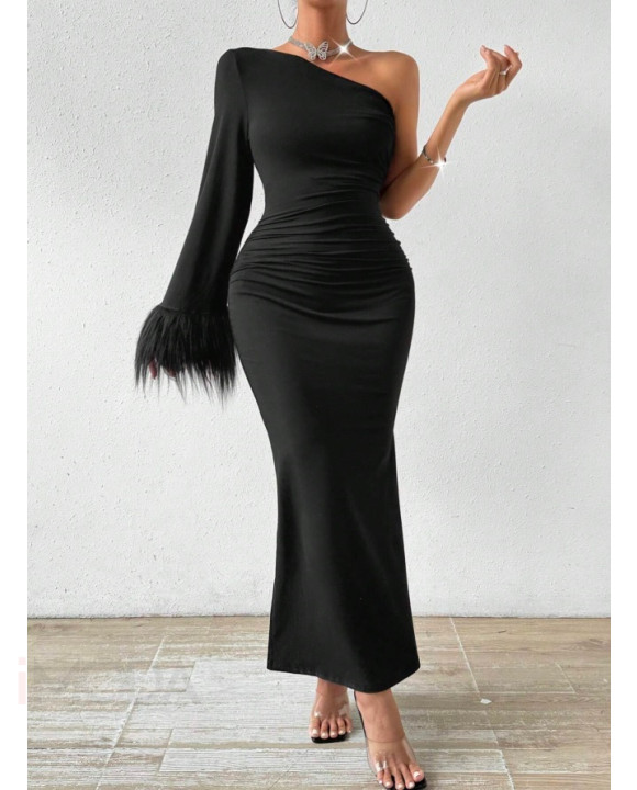 Čierne elegantné šaty-314317-20