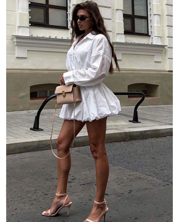 Biele puffy šaty-325764-20
