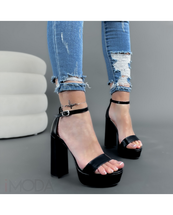 Čierne sandále-301018-20